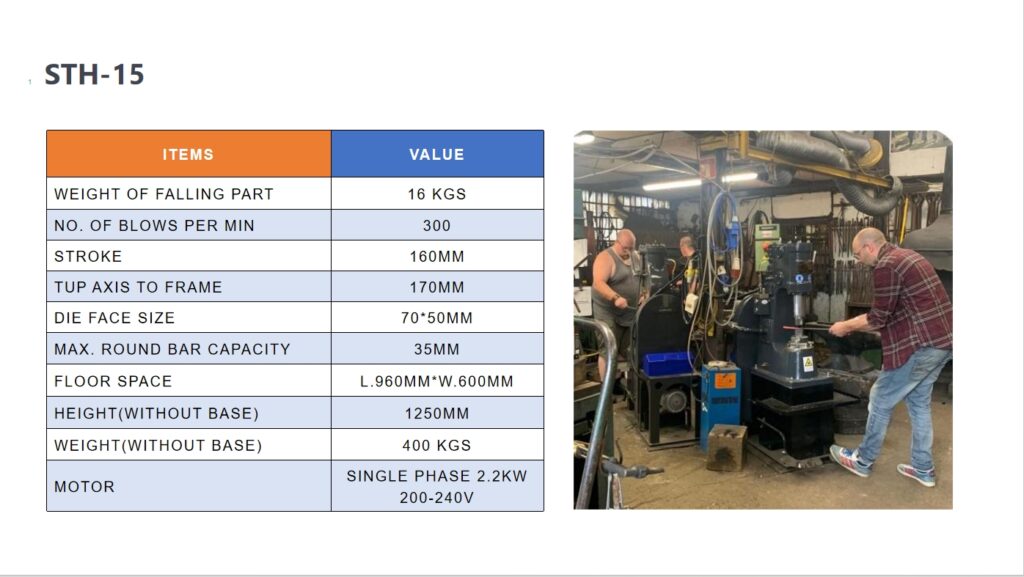 blacksmithing power hammer
